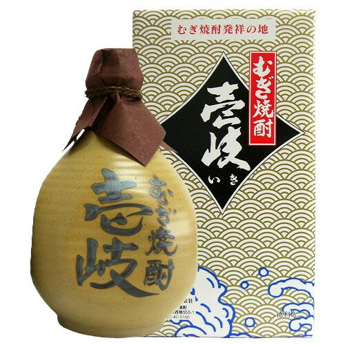 壱岐 【6本セット】玄海酒造 本格むぎ焼酎 徳利（ペコ）25% 720ml 箱付