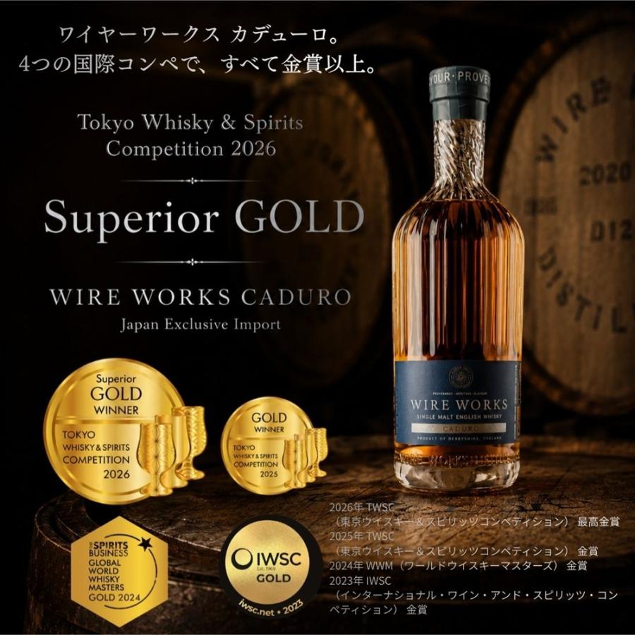 正規輸入品】ワイヤーワークス カデューロ 46.8% 700ml 箱付 送料無料