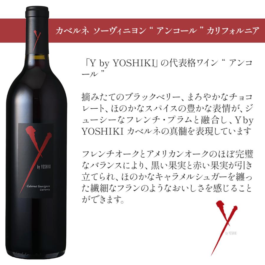 Y by YOSHIKI カリフォルニア 赤ワイン 2本ギフトセット ピノノワール