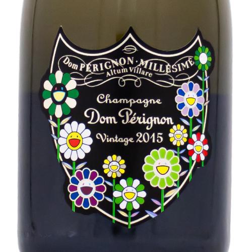 ドン ペリニヨン ヴィンテージ 2015 村上隆 限定エディション 750ml 箱なし ブリュット シャンパン アウトレット ドンペリの画像