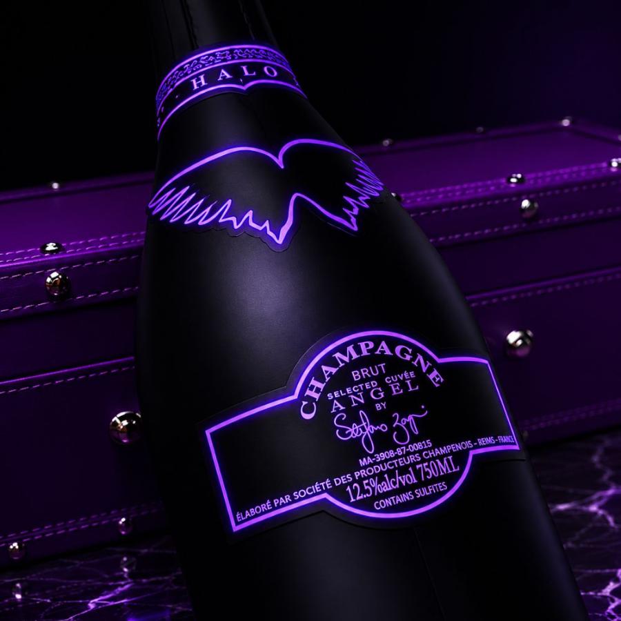 エンジェル シャンパーニュ NV ブリュット ヘイロー パープル 750ml