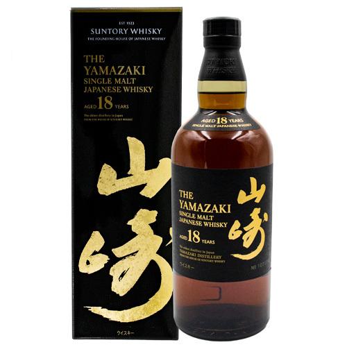 サントリー 山崎 18年 43% シングルモルト 700ml 箱付 ジャパニー サントリー シングルモルトウイスキー 山崎 18年 43% シングル