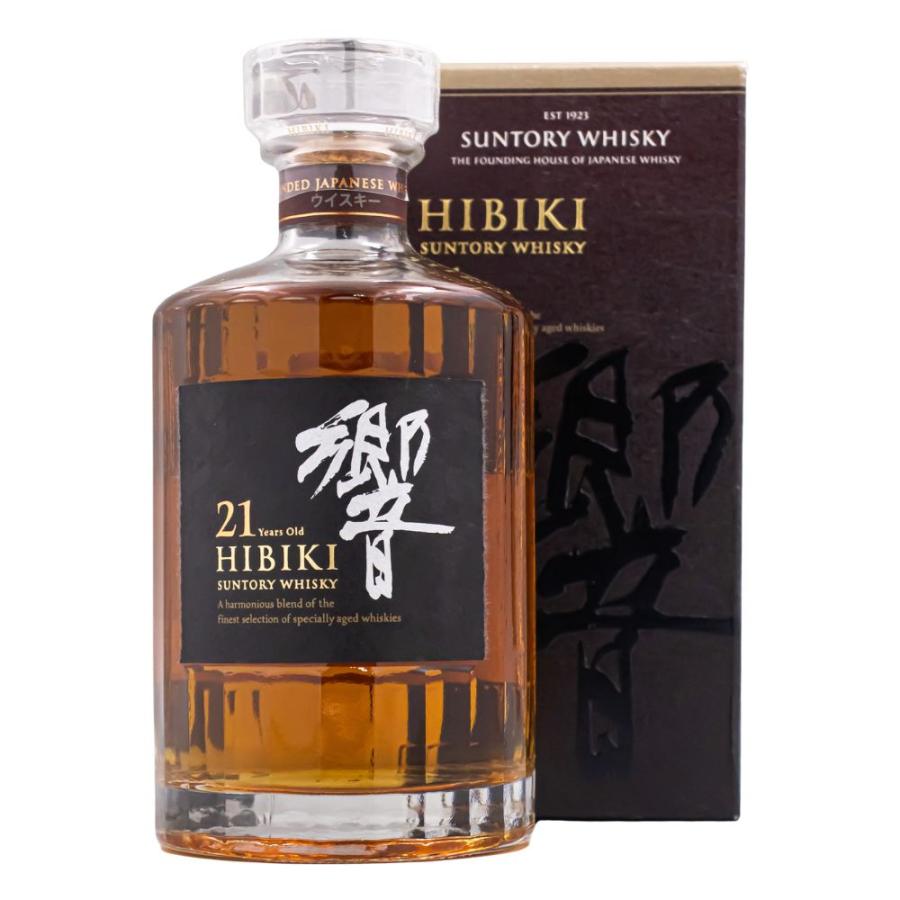 サントリーウイスキー 響 サントリー 21年 43% 700ml 箱付 ブレン