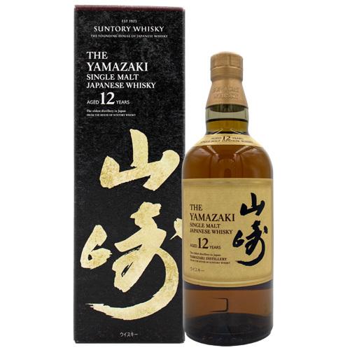 サントリー 山崎 12年 43% シングルモルト 700ml 箱付 ジャパニーズ ウイスキー 誕生日 プレゼント ギフト 贈りもの お祝い 御祝い 内祝い｜osake-concier