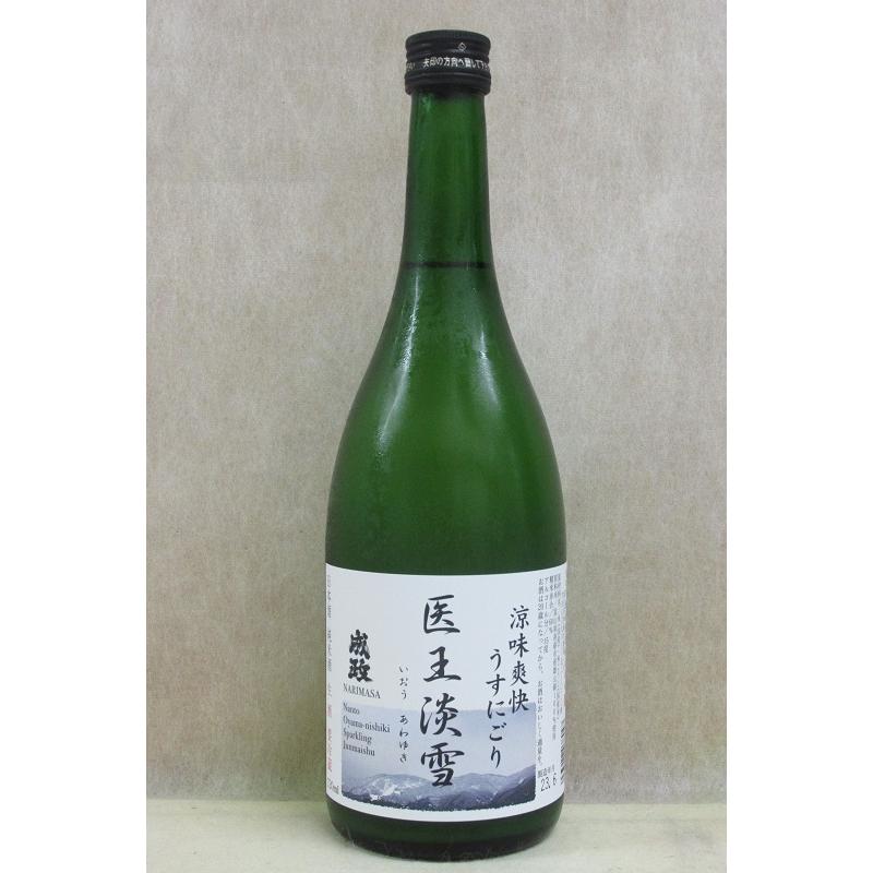 成政 うすにごり 医王淡雪720ml（四合瓶） : お酒とギフト かたやま