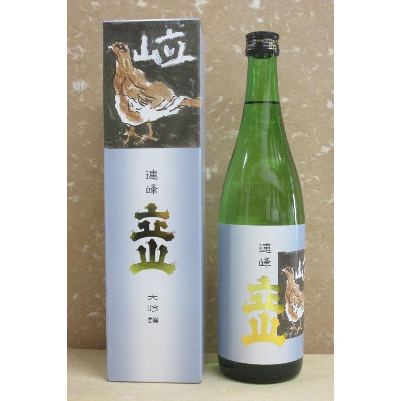 立山酒造 立山 連峰大吟醸 720ml （四合瓶）（富山県 立山 日本酒 辛口
