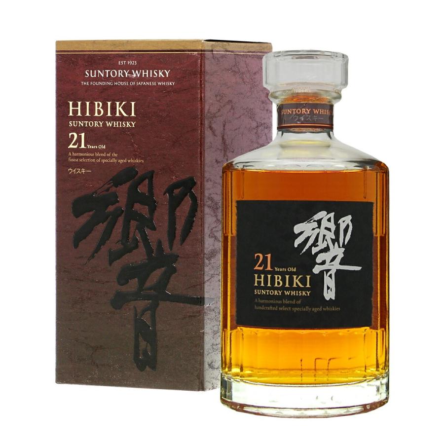 ■未開栓 サントリーウィスキー 響 21年 700ml 43％ 箱付♪ SUNTORY（サントリー） ウィスキー響21年 43度 700ml箱有り : リカー