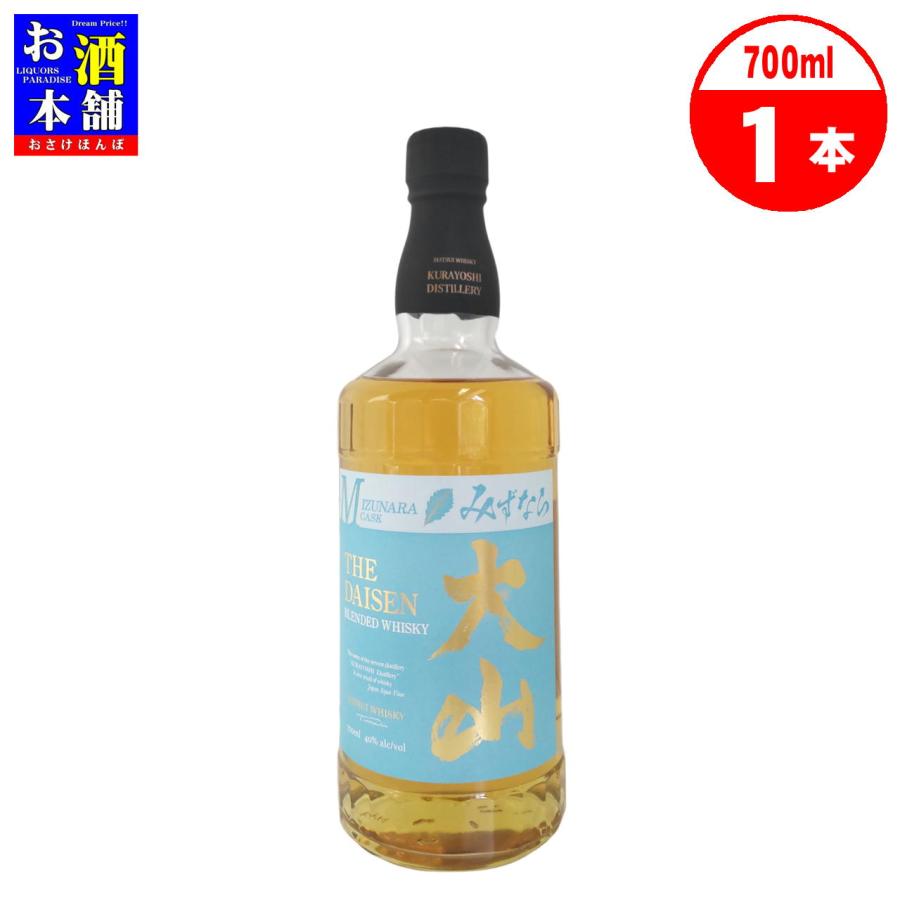 ブレンデッド】マツイウイスキー 大山 ミズナラカスク 700ml