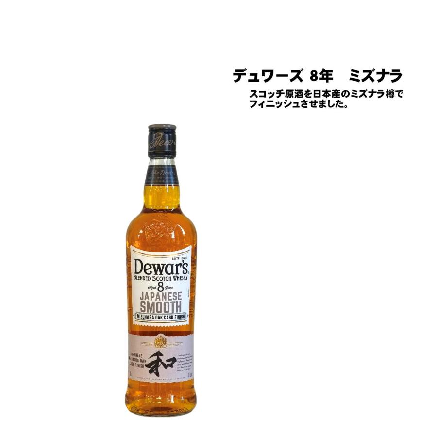 ブレンデッド】デュワーズ 8年 ジャパニーススムース 700ml インボイス