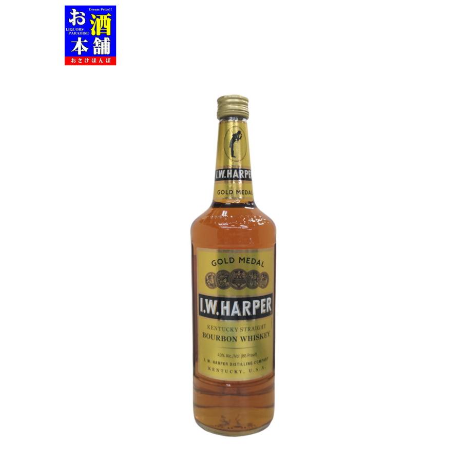 バーボン】IWハーパー ゴールドラベル 700ml インボイス対応 : お酒