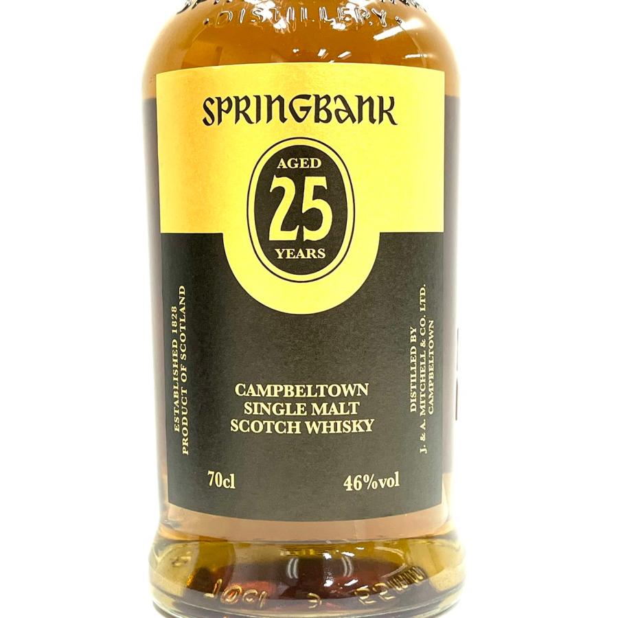 SPRINGBANK スプリングバンク 25年 キャンベルタウン シングル SPRINGBANK スプリングバンク 25年 キャンベルタウン シングル