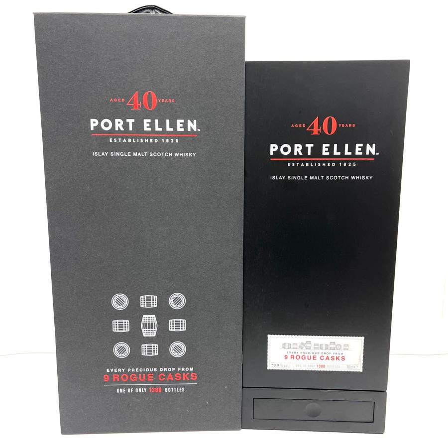 ポートエレン40年 700ml 50.9% 箱付 : お酒の世界 - 通販 - Yahoo