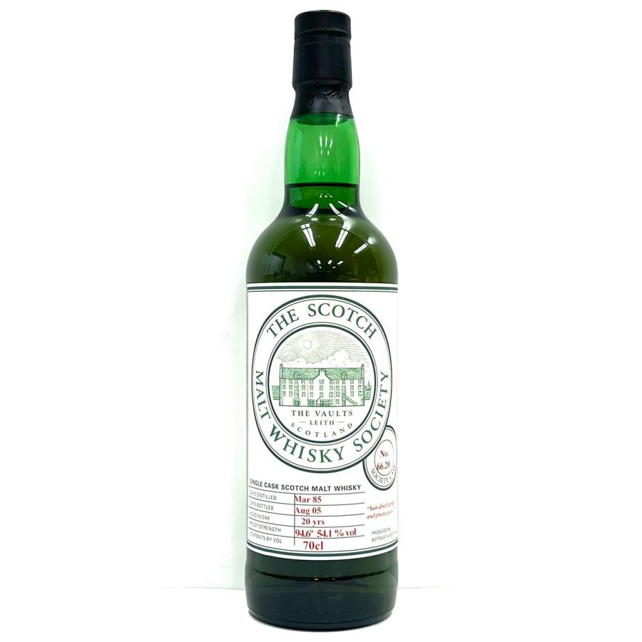 ソサエティウイスキー SMWS66.20 アードモア 20年 ARDMORE 1985