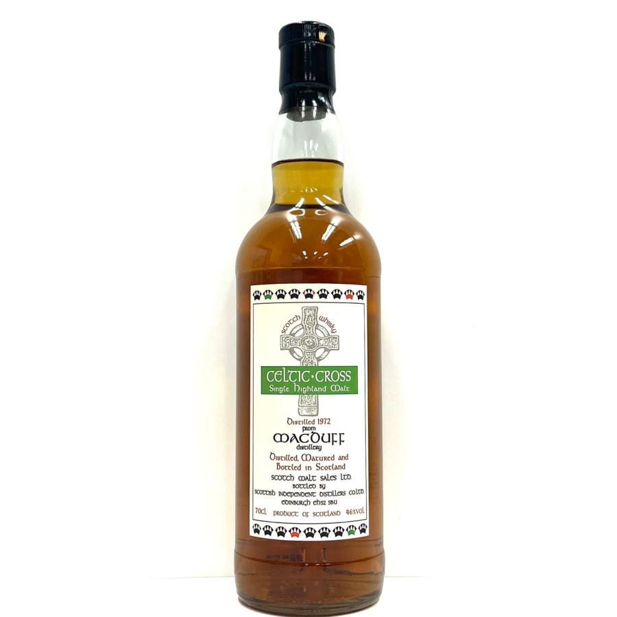 Macduff 2000 1370 シングルモルト　ウイスキー検定リミテッド MACDUFF マクダフ 32年 1972 ケルティック クロス 700ml 46% 箱なし