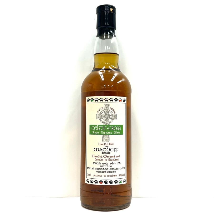 Macduff 2000 1370 シングルモルト　ウイスキー検定リミテッド MACDUFF マクダフ 32年 1972 ケルティック クロス 700ml 46% 箱なし