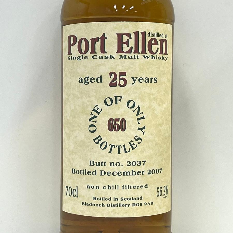 PORT ELLEN ポートエレン 25年 1982-2007 シングルカスク 2007 PORT ELLEN ポートエレン 25年 1982-2007 シングルカスク 2007