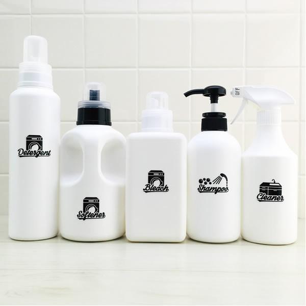 白 ポンプボトル500ml モノクロラベル セット 詰め替えボトル 詰め替え容器 白 黒 ホワイト ボトル シャンプー コンディショナー ハンドソープ Osmr 003 Osameru 通販 Yahoo ショッピング