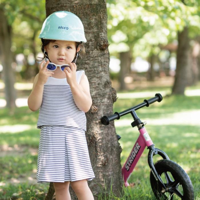 自転車 ヘルメット 子ども用 ベビーLヘルメット ニコ nicco 日本製 SG