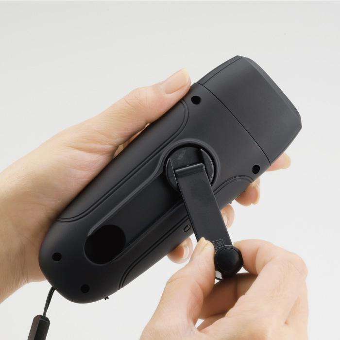 みちしるべ ダイナモLEDラジオライト AM ワイドFM LED サイレン