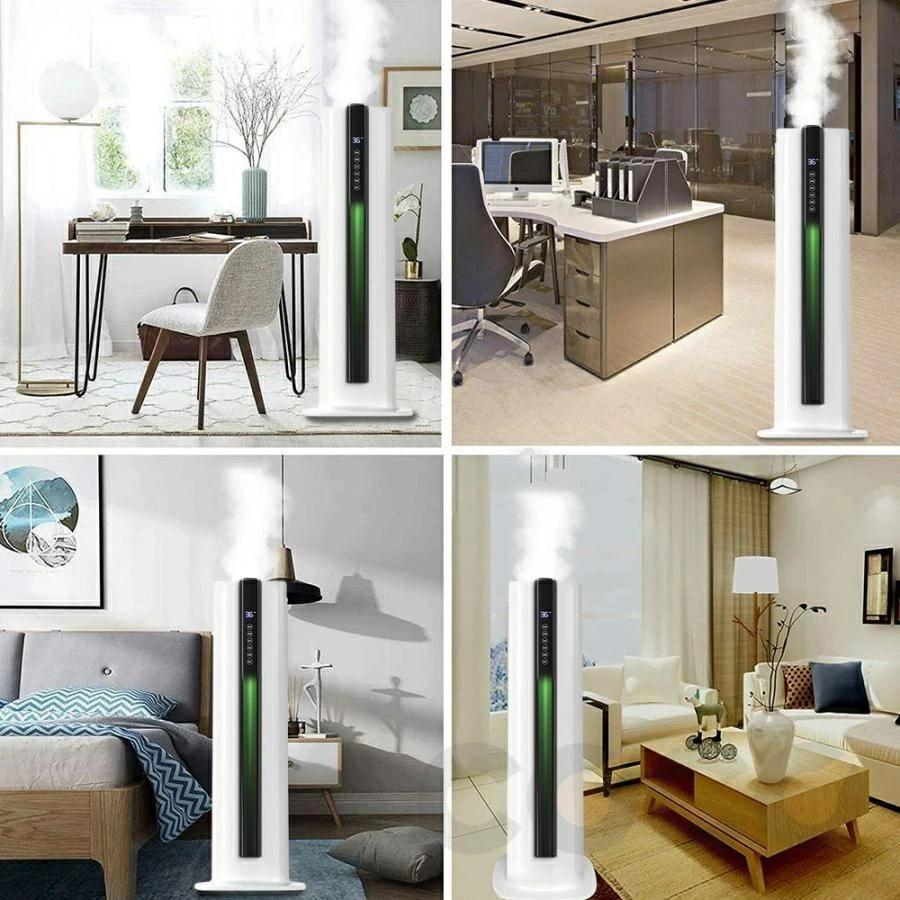 加湿器 超音波式 8L大容量 UV除菌ライト 5重除菌  空気加湿機 アロマ対応 定時機能 静音 上から給水 三段階霧量調整 大範囲加湿 空焚き防止 床置き 部屋 寝室 |  | 11