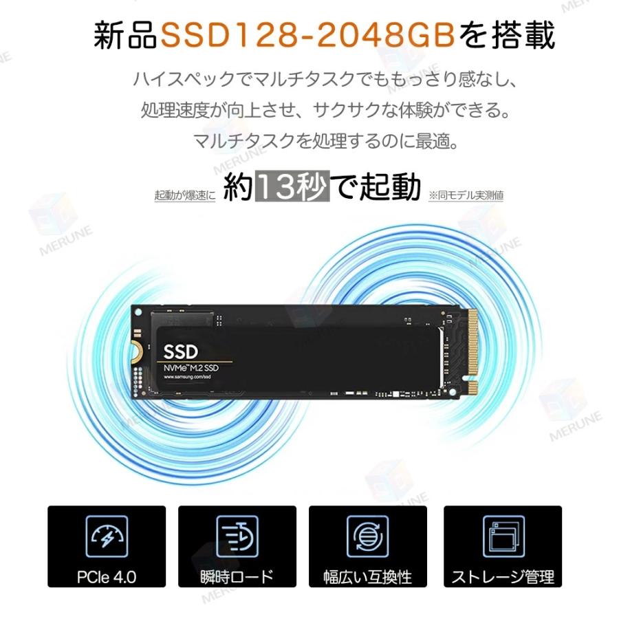 ノートパソコン 初期設定済 windows11 第13世代 日本語配列キーボード 14/15.6インチ フルHD液晶 メモリ16 32GB SSD 1000GB WEBカメラ  安い 在宅勤務 学生向け |  | 12