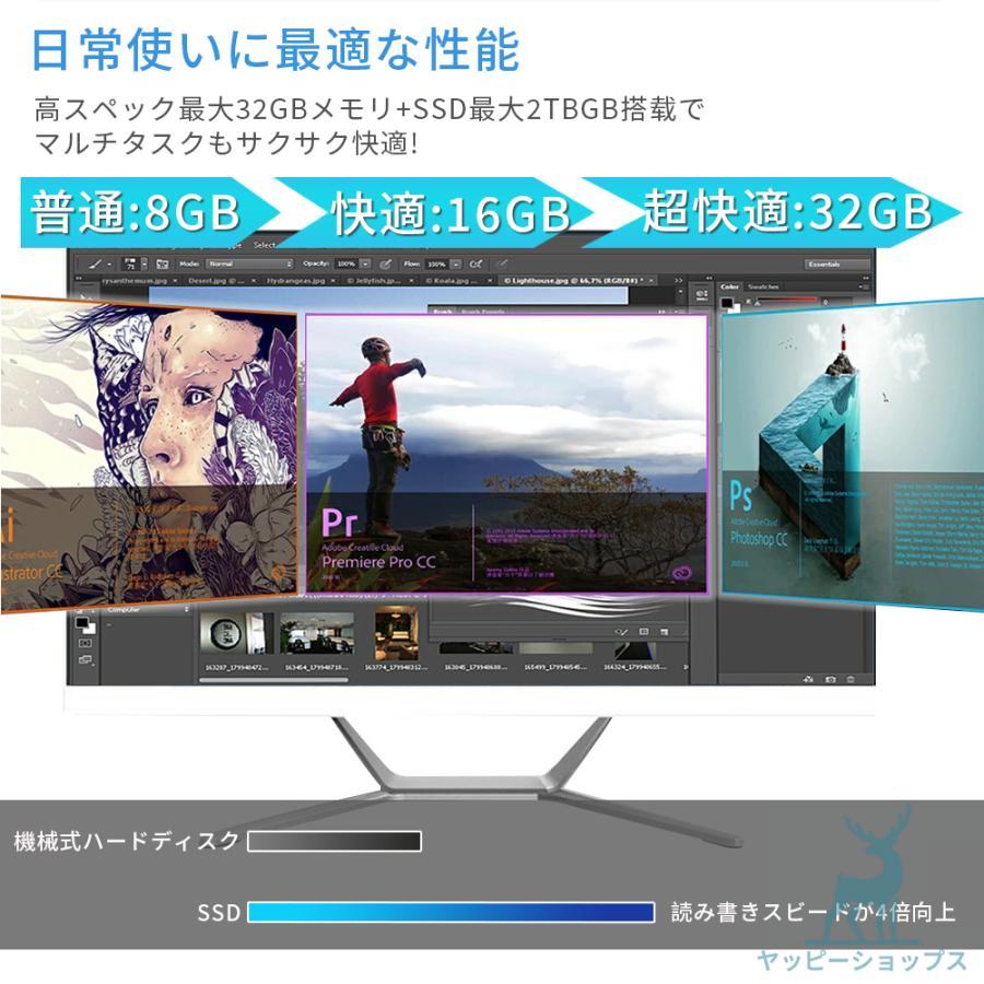 インテル（intel） デスクトップパソコン 一体型PC Webカメラ搭載