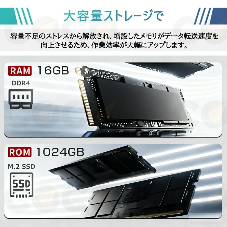 インテル（intel） ミニPC 新品 Windows11 office付き 初期設定済 軽量