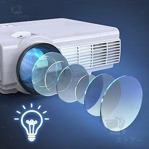 プロジェクター 天井投影 小型 4k 家庭用 15000LM 5G WiFi&Bluetooth5