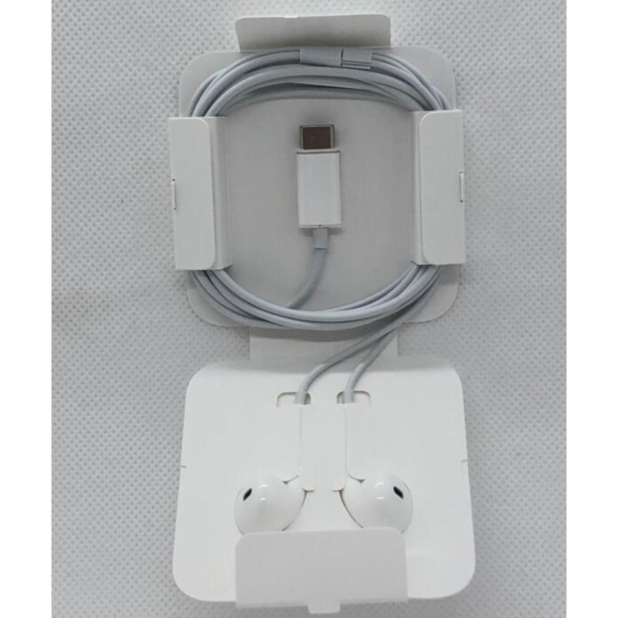 【新品】EarPods Type-C 純正イヤホン マイク付 iPhone15/16/17対応 USB-C 有線イヤホン・送料無料 |  | 02