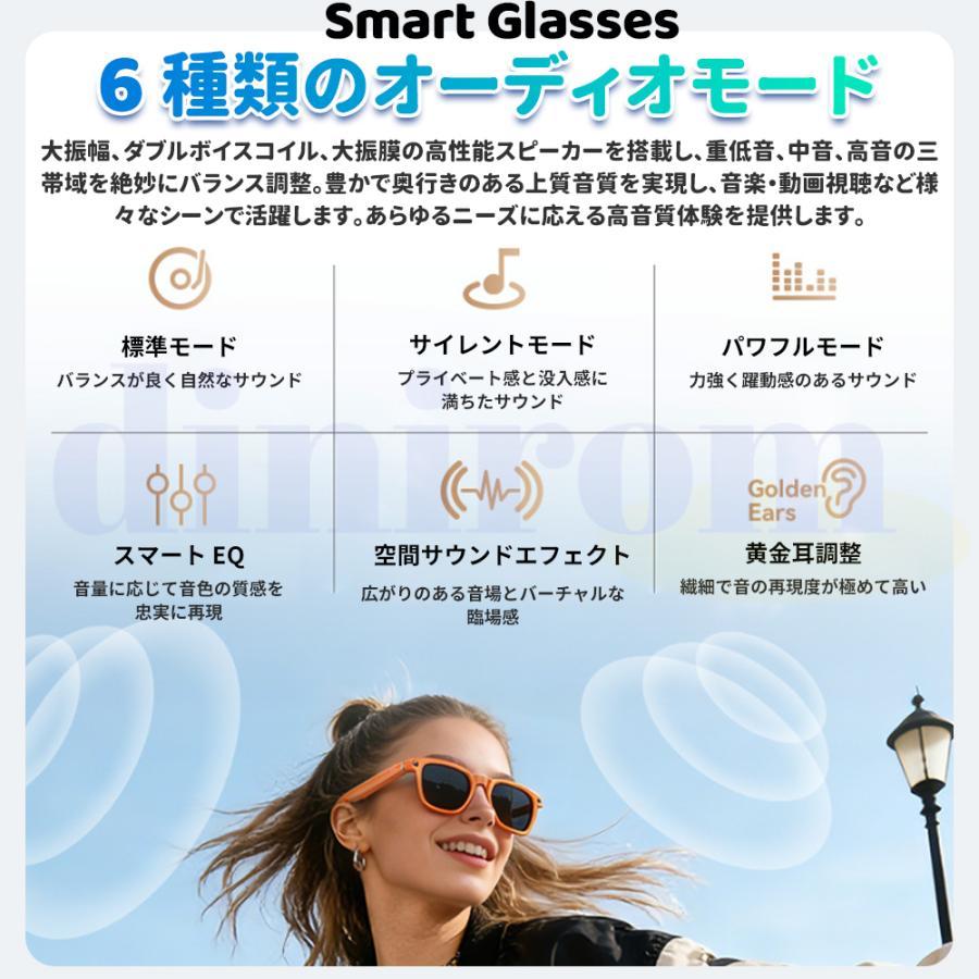 スマートグラス カメラ付き AI翻訳 音楽通話対応 録画 録音 Bluetooth5