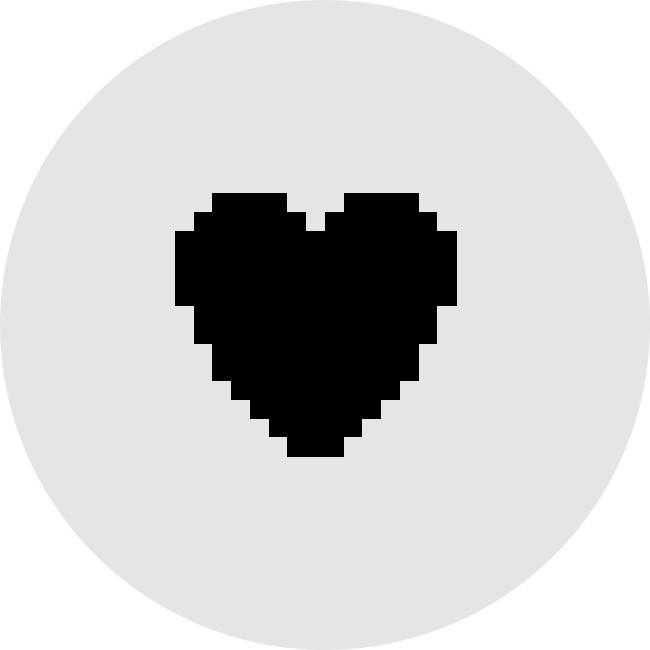 ハート ドット絵アイコンの浸透印 シャチハタタイプ Osanpo Store 通販 Yahoo ショッピング