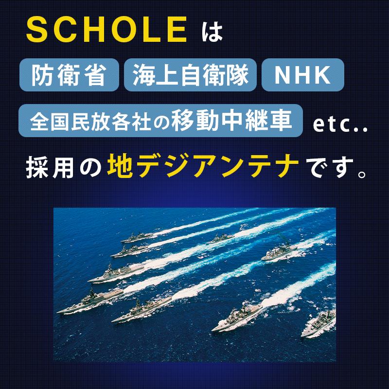 地デジアンテナ 無指向性ＴＶアンテナ MTVスコーレ SCHOLE 増幅器付属 小型船舶 移動体向け DTJ製 (旧フェニックステクノ) 耐塩・防水仕様 テレビアンテナ｜osawamarine｜02