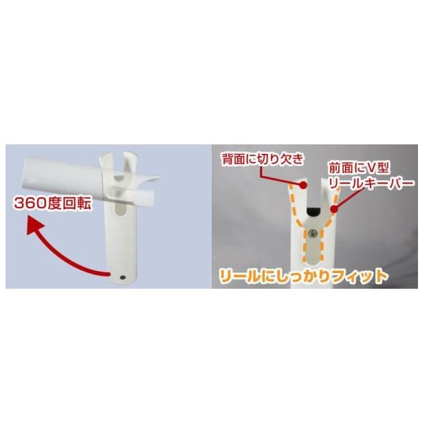 BMO JAPAN ロッドホルダー パイプ用 取付 樹脂製 内径45mm BMO JAPAN ロッドホルダー パイプ用 取付 樹脂製 内径45mm