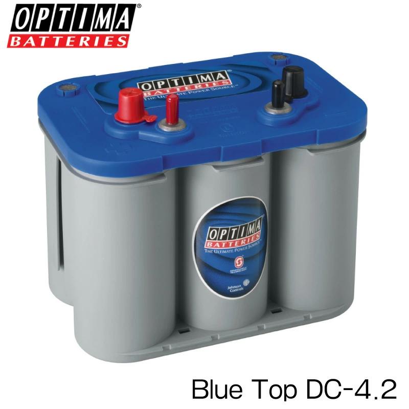 オプティマ バッテリー OPTIMA BATTERIES ブルートップ BLUE TOP BT DC