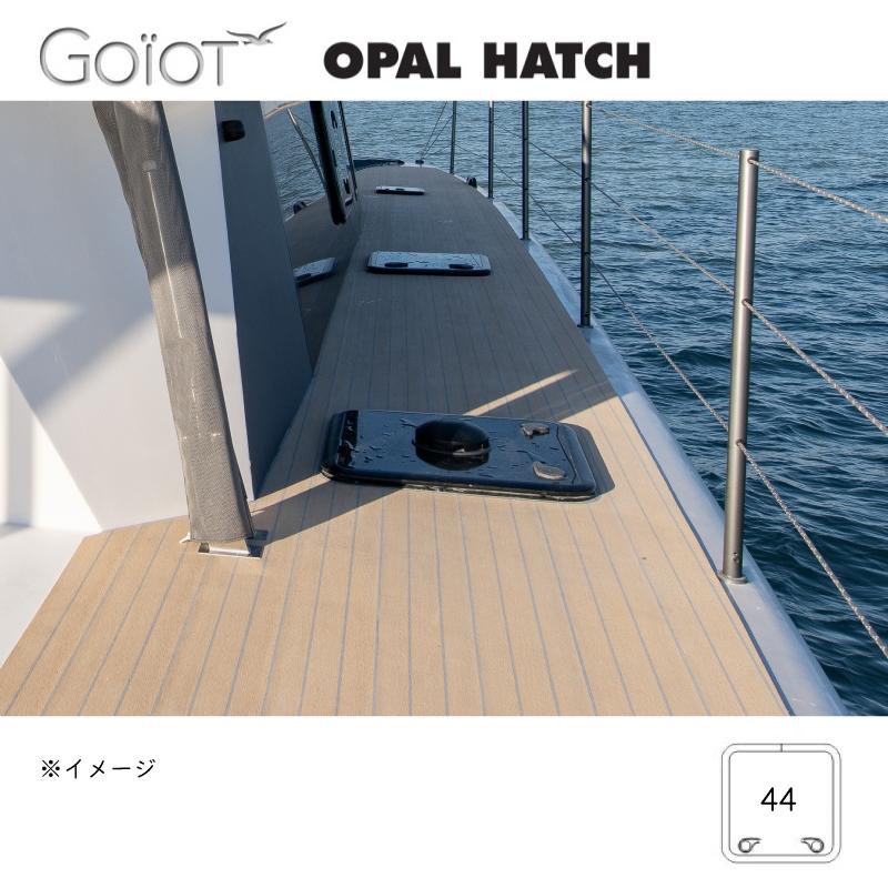 ボート ハッチ タイプ44 GOIOT オパールハッチ グレースモーク 116026 換気 採光 頑丈の画像