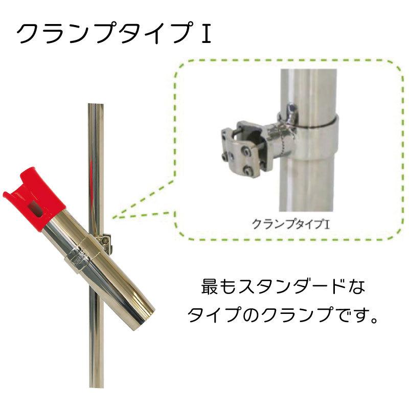 ロッドホルダー パイプ取付式 レール用 ステンレス 360°角度調節 ロッドホルダー パイプ取付式 レール用 ステンレス 360°角度調節