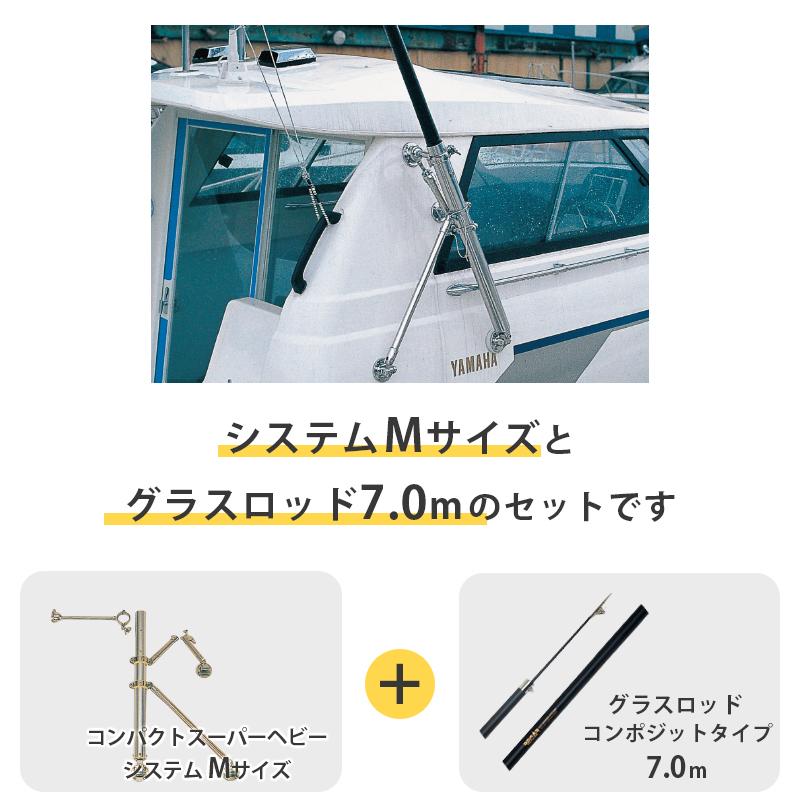 アウトリガー コンパクト スーパーヘビーM コンポジットロッド アウトリガー コンパクト スーパーヘビーM コンポジットロッド