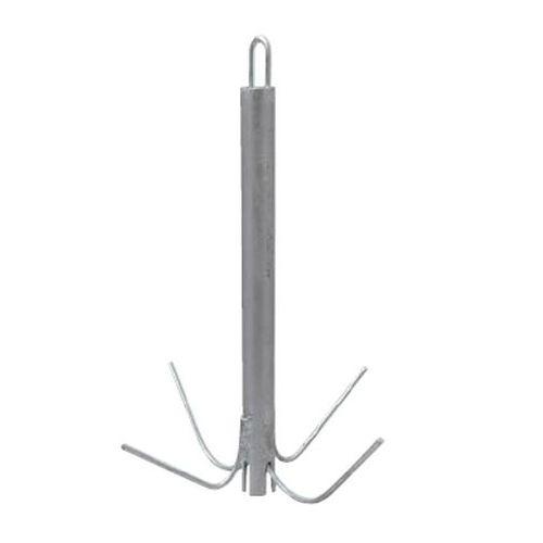 岩場 爪 ロックフィッシュアンカー 1.3kg 亜鉛 13256 錨 ボート