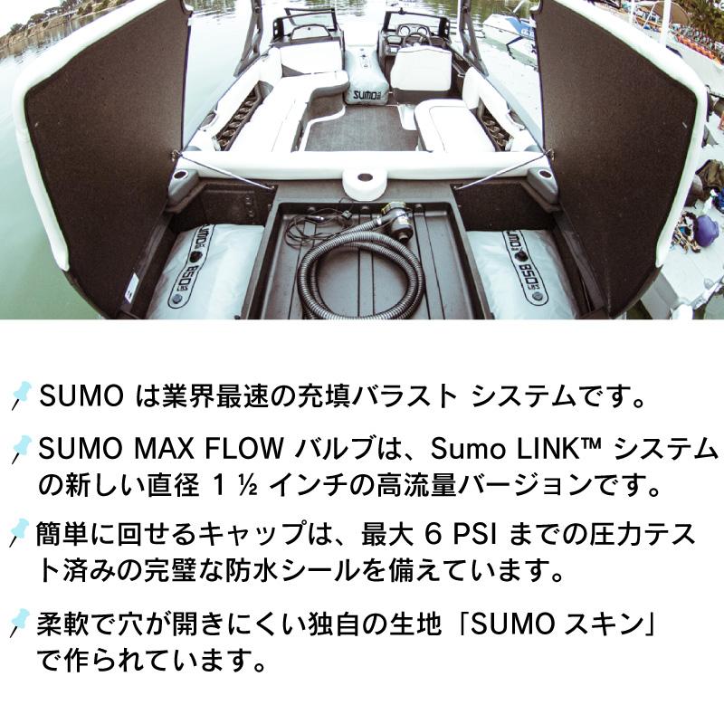 バラストバッグ LIQUID FORCE SUMO MAX 850 バラスト グレー 業界最速 充填 バラスト システム 耐久性｜osawamarine｜08