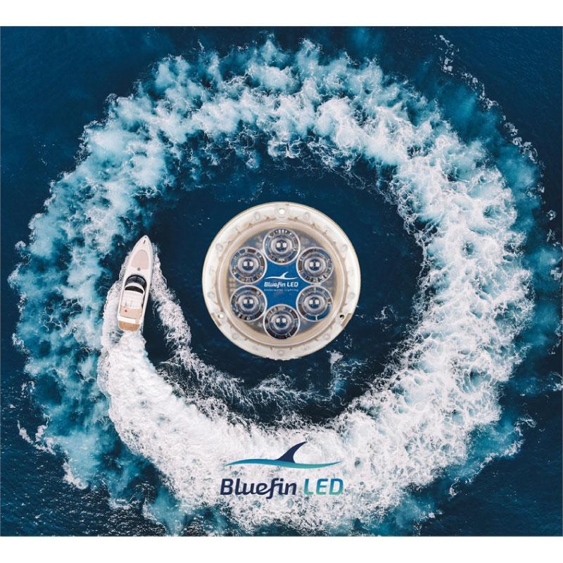 ボート用 水中ライト Bluefin LED Piranha P12 デュアルカラー 水中ライト 白 青 12/24V ボート マリン ライト 装飾 電飾 きれい ホワイト/ブルー｜osawamarine｜11