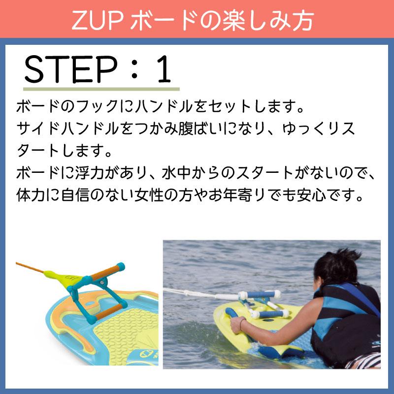 ZUP ザップボード2 本体のみ ブルー ウェイクボード 初心者 楽しい