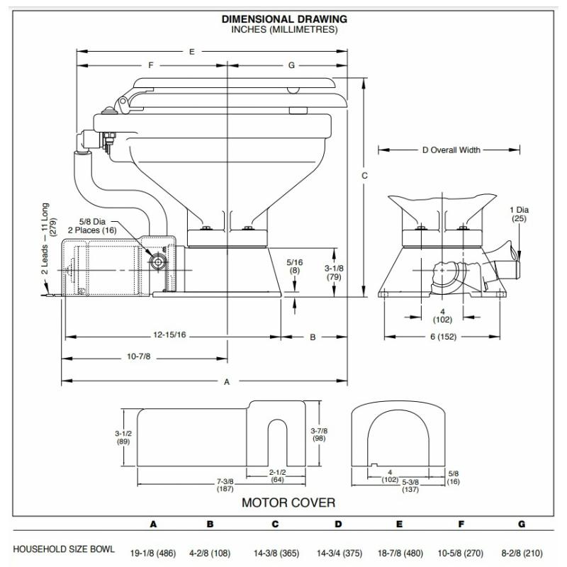 電動マリントイレ ラージボウル 24V ジャブスコ JABSCO 37010-4094 ボート 船舶の画像