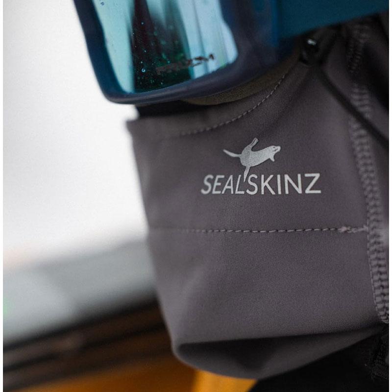 フード付きネックウォーマー フードウォーマー 完全防水 シール