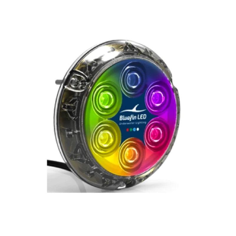 ボート用 水中ライト Bluefin LED Piranha P6 CC カラーチェンジ 12V 