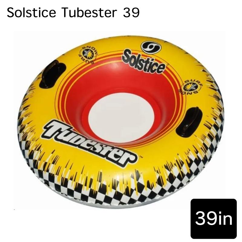 スノーチューブ フローター 1人乗り Solstice Tubester 39 SWIMLINE 海