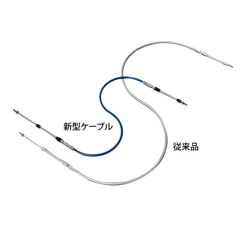 ヤンマー（YANMAR） コントロールケーブル C4M 8.0m 取付部ミリネジ