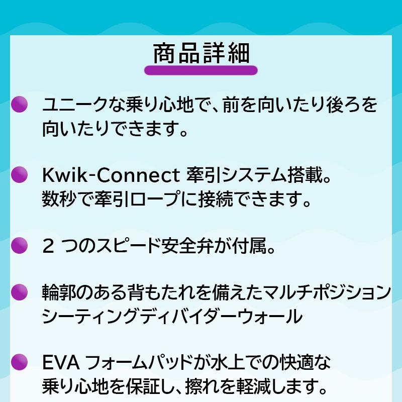 トーイングチューブ AIRHEAD BOOYAH2 ２人乗り 海 プール レジャー マリンジェット PWC スリル バナナボート 水上バイク トーイングの画像