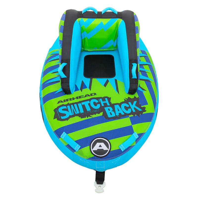 トーイングチューブ ２人乗り AIRHEAD  SWITCH BACK 2 海 プール レジャー マリンジェット PWC スリル バナナボート 水上バイク トーイング マリン 海の画像