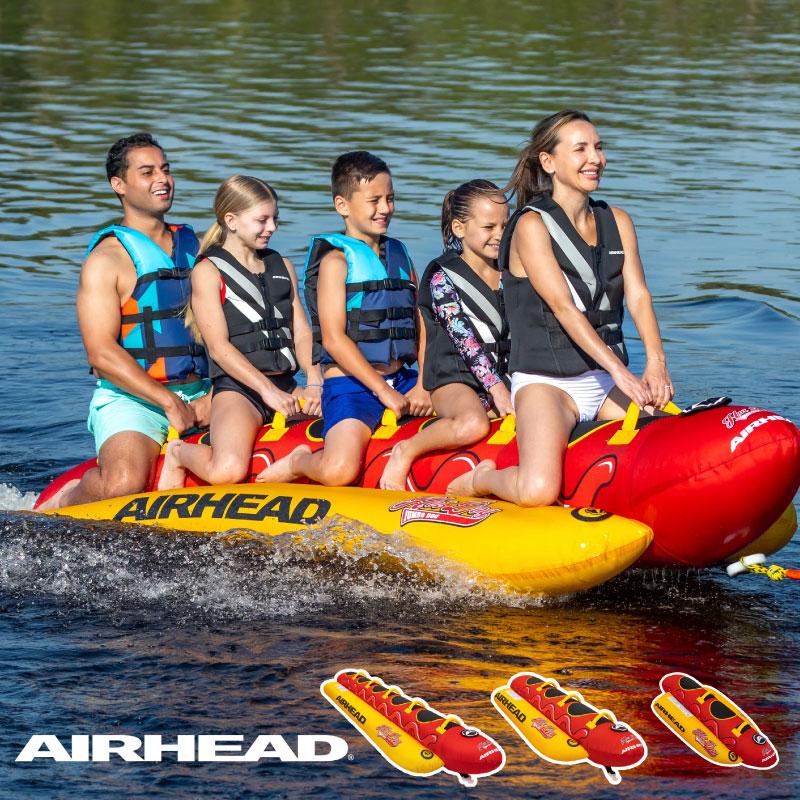 トーイングチューブ AIRHEAD ジャンボドッグ 5人乗り 海 プール