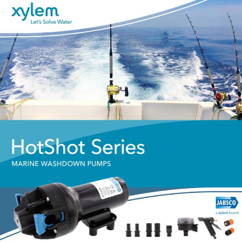 プレッシャーポンプ ポンプ ジャブスコ HotShot HD4 ホットショット4 12V xylem ザイレム マリン用 ウォッシュダウンポンプ_1